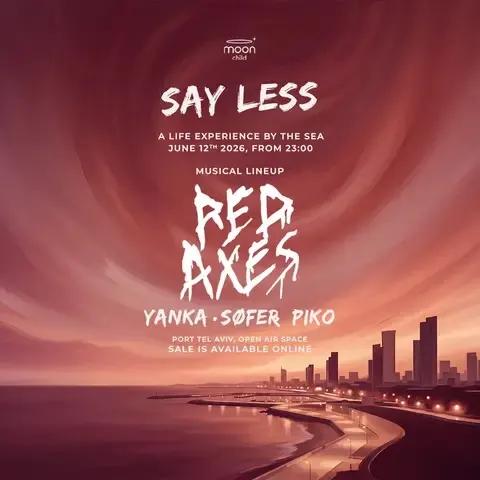 FRIDAY OPEN AIR • RED AXES · תל אביב
