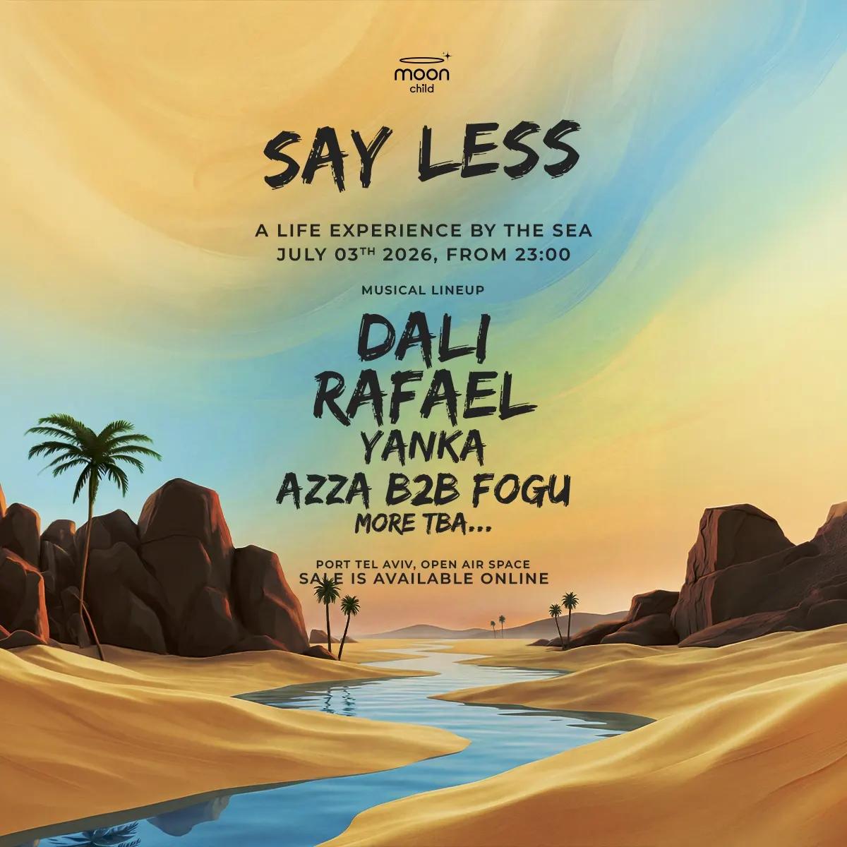 DALI x RAFAEL • FRIDAY OPEN AIR · תל אביב