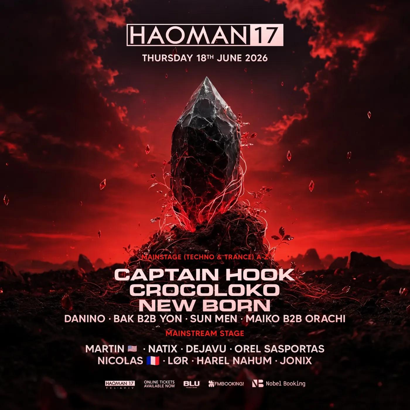 THURSDAY NIGHT • HAOMAN 17 • 18.06 · תל אביב